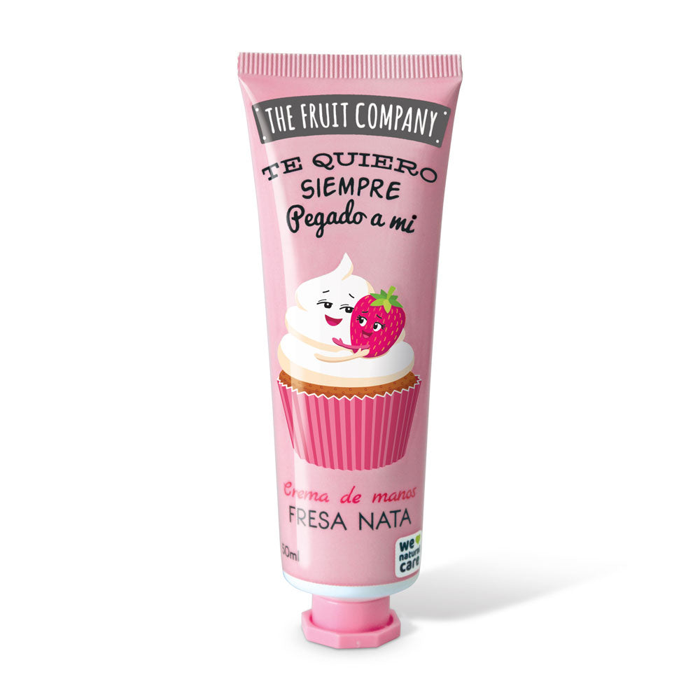 CREMA DE MANOS THE FRUIT COMPANY 50 ML FRESA Y NATA