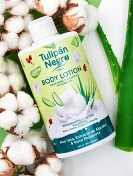 LOCIÓN CORPORAL TULIPÁN NEGRO 400 ML ALOE VERA