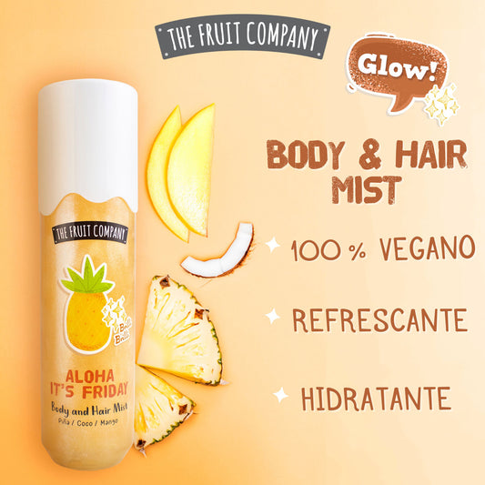BRUMA CORPORAL Y CABELLO CORPORAL THE FRUIT COMPANY 200 ML ALOHA IT`S FRIDAY