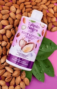 LOCIÓN CORPORAL TULIPÁN NEGRO 400 ML ARGAN Y ALMENDRAS