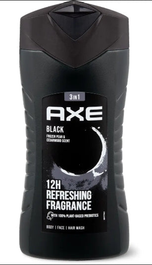 GEL DE BAÑO AXE 400 ML BLACK