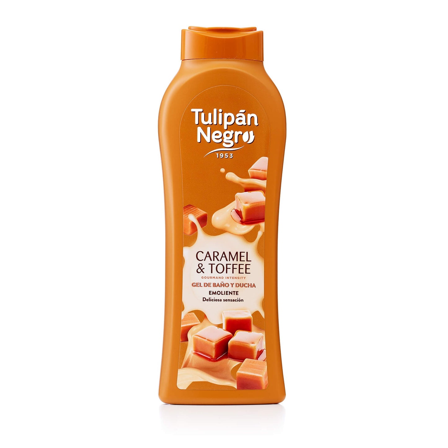 GEL TULIPAN NEGRO CARAMELO Y TOFFEE