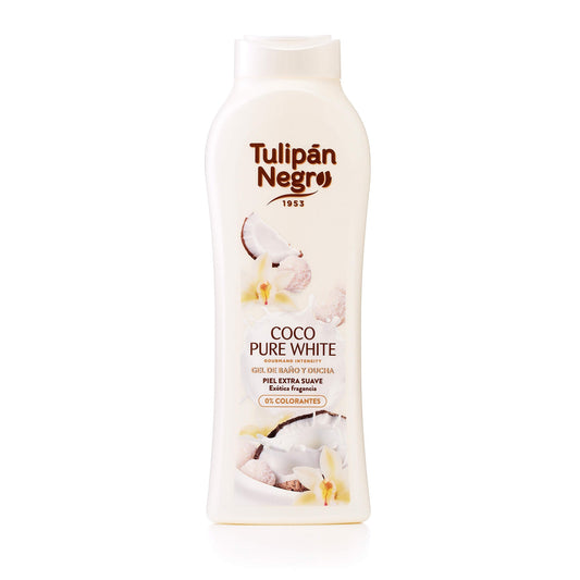 GEL TULIPAN NEGRO COCO PURE WHITE