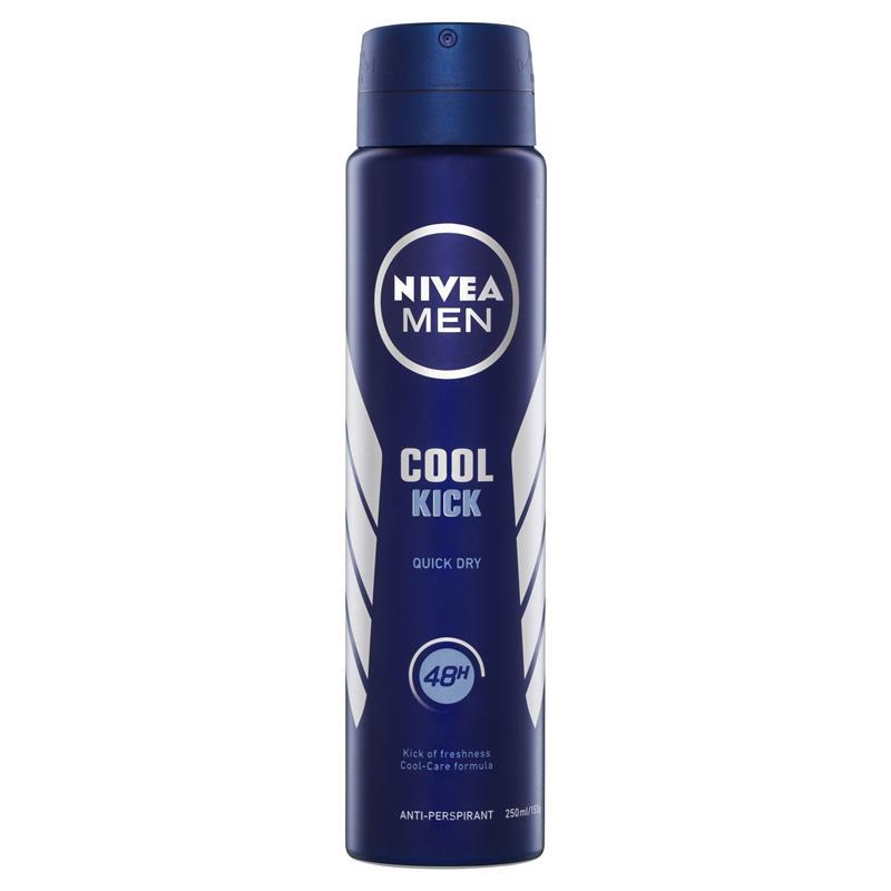 DESODORANTE EN SPRAY NIVEA COOL KICK HOMBRE