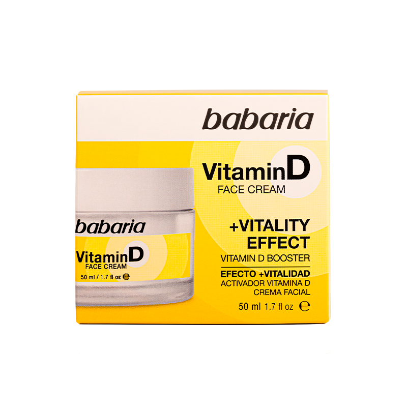 CREMA FACIAL BABARIA VITAMINA D