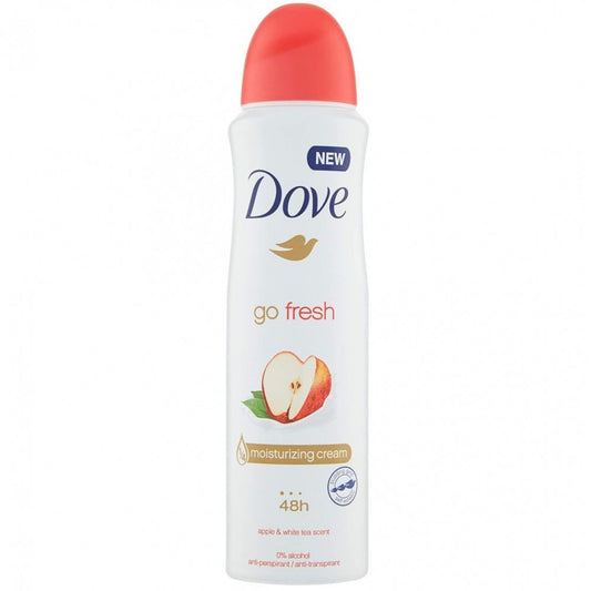 DESODORANTE EN SPRAY DOVE MANZANA Y TE BLANCO