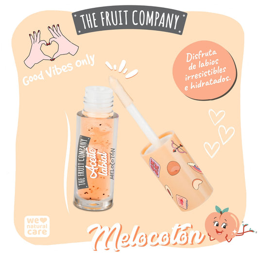 ACEITE LABIAL THE FRUIT COMPANY MELOCOTON