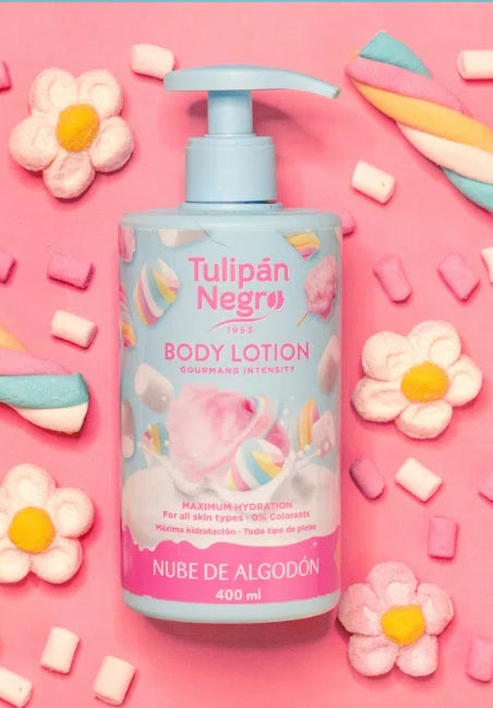 LOCIÓN CORPORAL TULIPÁN NEGRO 400 ML NUBE DE ALGODÓN