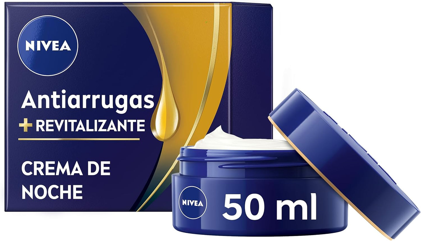 CREMA DE NIVEA REVITALIZANTE ANTIARRUGAS DE NOCHE